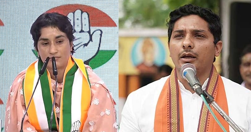வினேஷ் போகத்துக்கு எதிராகப் போட்டியிடும் பாஜக வேட்பாளர் யார்?